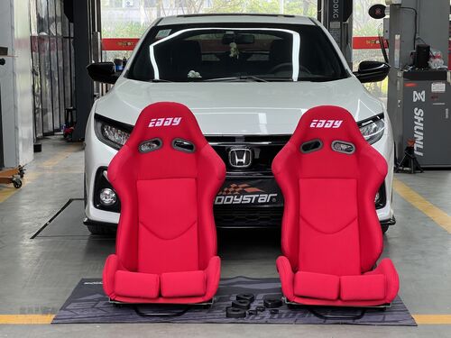 최신 회사 사례 Both Performance and Comfort in One! Honda Civic 1.5T Gets EDDY Racing Seats Upgrade