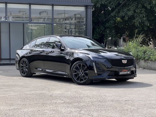 최신 회사 사례 Safety & Individuality Combined | 2023 Cadillac CT5 2.0T Upgraded with EDDY Sport Short Springs