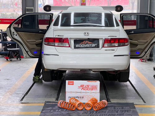 최신 회사 사례 2004년 Honda Accord 2.0L EDDY 스포츠 쇼트 스프링으로 업그레이드