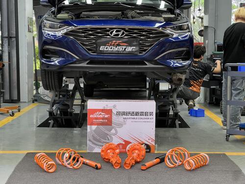 최신 회사 사례 2020 Hyundai Lafesta 1.6 + EDDY Adjustable Shock Absorber｜Super Comfort & Handling!