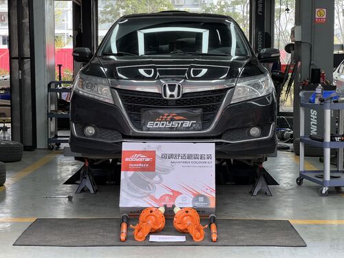 최신 회사 사례 2017 Honda Crider 1.8L Upgraded with EDDY Adjustable Comfort Shock Absorbers via Modification Instead of Maintenance