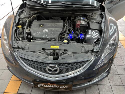 최신 회사 사례 Mazda 6 Upgraded with EDDY Vortex Carbon Fiber Intake Box｜Power Upgrade · Vortex Essence