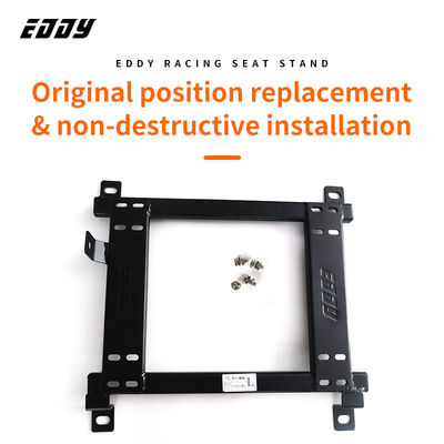 품질  EDDYSTAR Adjustment Black Bucket Seat Brackets Easy Installation For Honda Civic 공장