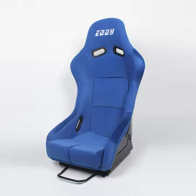 EDDYSTAR 럭셔리 블루 소프트 버킷 레이싱 좌석