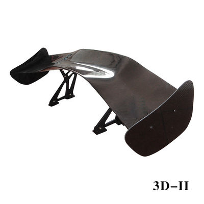 탄소섬유 차 뒷 스포일러 3D-II 3M 테이프와 나사