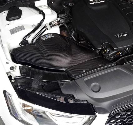 고성능 탄소섬유 에어박스 냉각기 공기 더 많은 전력 더 적은 무게 AUDI A5