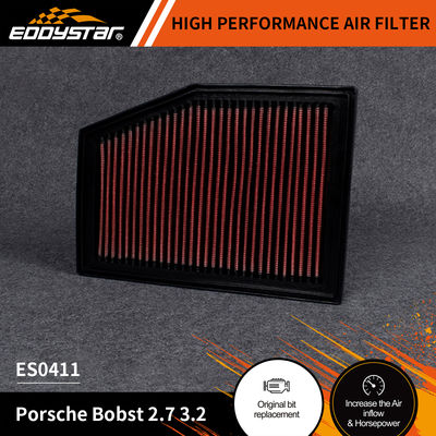 EDDYSTAR 포르쉐 Bobst 2.7 3.2용 고유량 에어 필터, 최대 60,000마일 필터 수명 및 ES0411 OE 번호