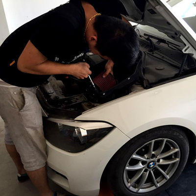 소용돌이를 생성하는 EDDYSTAR 탄소 섬유 공기 흡입기, BMW 116i 118i 1.6T (N13)