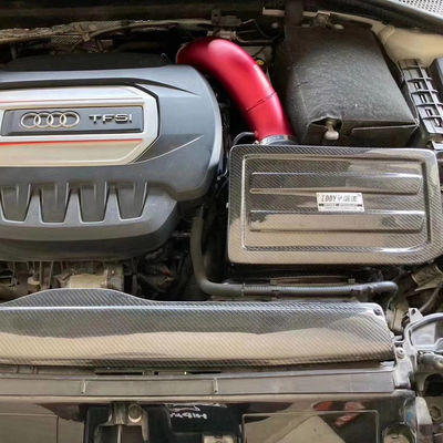 소용돌이를 생성하는 EDDYSTAR 탄소 섬유 공기 흡수 키트와 76mm 고 흐름 필터 15-16 아우디 A3 1.8T/2.0T - 볼트 온 설치